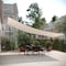 Flash Furniture Palmetto 20ft Rectangle Sun Sail Shade Canopy with Included Nylon Attachment Ropes in Sand GM-WL-SS22003-5-SAND-GG - alternate 2